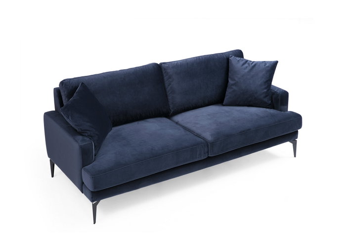 Atelier Del Sofa Papira Sofá de 2 plazas - Azul marino